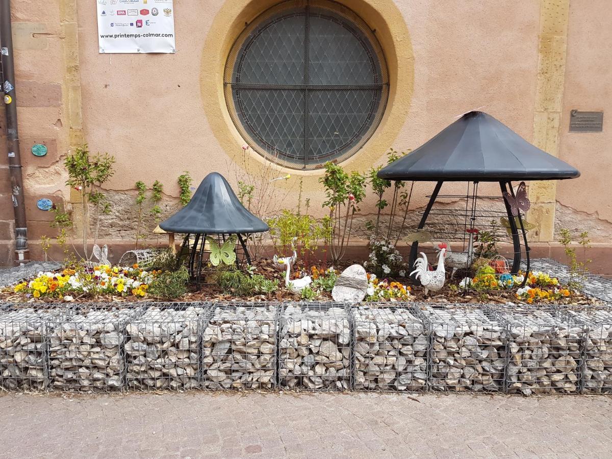 Ferienwohnung Les Colombages Colmar Exterior foto